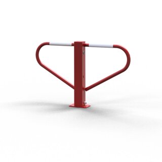 Parkplatzsperre umlegbar mit Dreikantverschluss