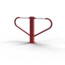 Parkplatzsperre umlegbar mit Dreikantverschluss