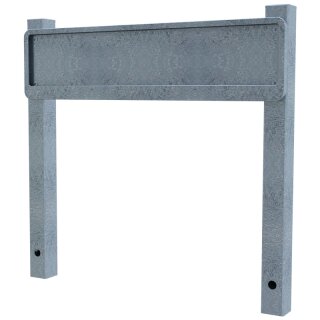 Haltevorrichtung für Parkplatzbeschilderung zum Einbetonieren