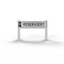 Haltevorrichtung für Parkplatzbeschilderung für...