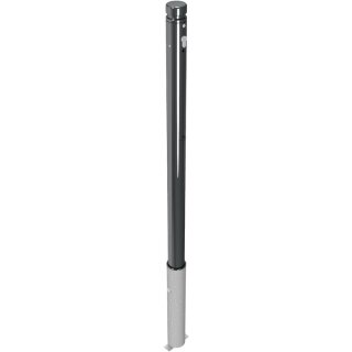 Stilpoller Stahl Anthrazitgrau RAL 7016, Rund Ø60mm, Überflur 950mm