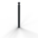 Stilpoller Stahl Anthrazitgrau RAL 7016, Rund Ø...