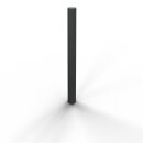 Stilpoller Stahl Anthrazitgrau RAL 7016, Rund Ø...