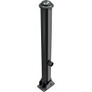 Stilpoller Stahl Anthrazitgrau RAL 7016, Rund Ø 82...