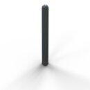 Stilpoller Stahl Anthrazitgrau RAL 7016, Rund Ø...