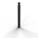 Stilpoller Stahl Anthrazitgrau RAL 7016, Rund Ø...