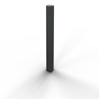 Stilpoller Stahl Anthrazitgrau DB 703, Rund Ø 102 mm, Überflur 950 mm