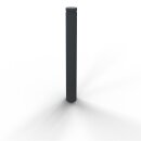 Stilpoller Stahl Anthrazitgrau RAL 7016, Rund Ø...