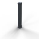 Stilpoller Stahl Anthrazitgrau RAL 7016, Rund Ø...