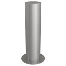 Edelstahlpfosten "geschliffen", Rund Ø...