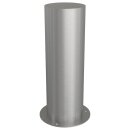 Edelstahlpfosten "geschliffen", Rund Ø...