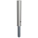 Edelstahlpfosten "geschliffen", Rund Ø...