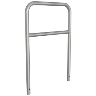 Edelstahlbügel "geschliffen", Rund Ø 48 mm, Breite 800 mm