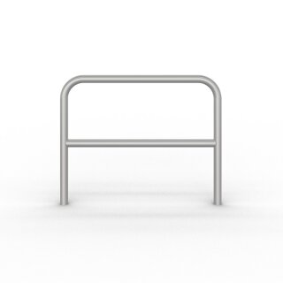 Edelstahlbügel "geschliffen", Rund Ø 48 mm, Breite 1000 mm