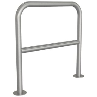 Edelstahlbügel "geschliffen", Rund Ø 48 mm, Breite 800 mm