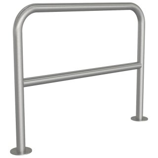 Edelstahlbügel "geschliffen", Rund Ø 48 mm, Breite 1000 mm