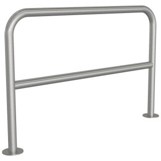 Edelstahlbügel "geschliffen", Rund Ø 48 mm, Breite 1200 mm