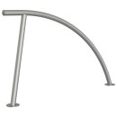 Edelstahlfahrradanlehnbügel Ø 48 mm