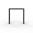 Anlehnbügel Cortenstahl Höhe = 1100 mm, Breite...