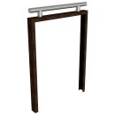 Anlehnbügel Cortenstahl Höhe = 1100 mm, Breite...