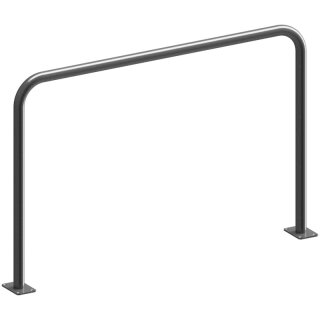 Rohrbügel Stahl, Rund Ø 48 mm, Breite 1500 mm