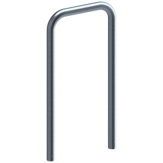 Rohrbügel aus Stahl, Rund Ø 76 mm, Breite 750 mm