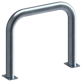 Rohrbügel aus Stahl, Rund Ø 76 mm, Breite 750 mm