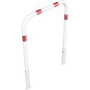 Wegesperre, herausnehmbar, drehbar, Rot/Weiß