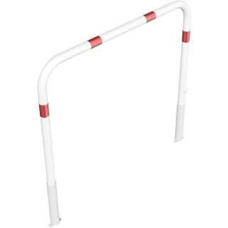 Wegesperre, herausnehmbar, drehbar, Rot/Weiß