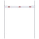 Höhenbegrenzer verzinkt, Rot/Weiß, Breite 3,0...