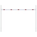 Höhenbegrenzer verzinkt, Rot/Weiß, Breite 5,0...