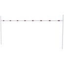 Höhenbegrenzer verzinkt, Rot/Weiß, Breite 8,0...