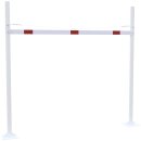 Höhenbegrenzer verzinkt, Rot/Weiß, Breite 3,0...