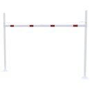 Höhenbegrenzer verzinkt, Rot/Weiß, Breite 4,0...