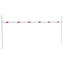 Höhenbegrenzer verzinkt, Rot/Weiß, Breite 6,0...