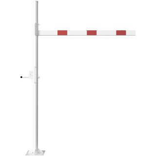 Höhenbegrenzer 2000 mm, schwenkbar mit Profilzylinderschloss