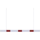 Höhenbegrenzer Barriere Rot/Weiß, Breite 2000 mm