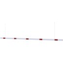 Höhenbegrenzer Barriere Rot/Weiß, Breite 5000 mm