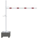 Höhenbegrenzer Mobil, Rot/Weiß Breite 3000 mm,...