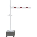 Höhenbegrenzer Mobil, Rot/Weiß, Breite 2000...