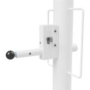 Höhenbegrenzer Mobil, Rot/Weiß, Breite 4000...