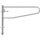 Drehbare Handschranke, Breite 2000 mm, verzinkt, für...