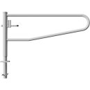 Drehbare Handschranke, Breite 2000 mm, verzinkt, für...