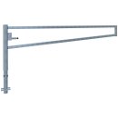 Drehbare Handschranke, Breite 3000 mm, verzinkt, für...