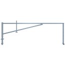 Drehbare Handschranke mit zwei Auflagepfosten, Lichtweite...