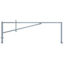 Drehbare Handschranke mit zwei Auflagepfosten, Lichtweite...