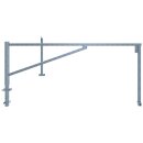 Drehbare Handschranke mit zwei Auflagepfosten, Lichtweite...