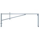 Drehbare Handschranke mit zwei Auflagepfosten, Lichtweite...