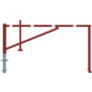 Drehbare Handschranke mit zwei Auflagepfosten, Lichtweite...