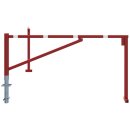 Drehbare Handschranke mit zwei Auflagepfosten, Lichtweite...